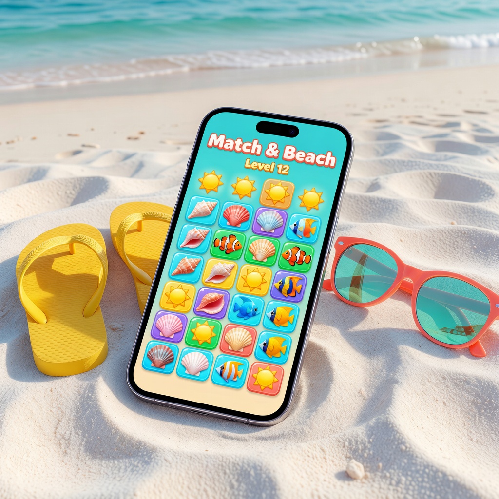Vibrant Match 3 Puzzle Game